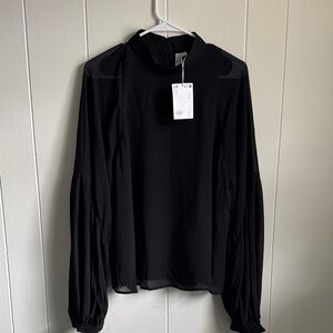 & Other Stories Elegant Black Blouse